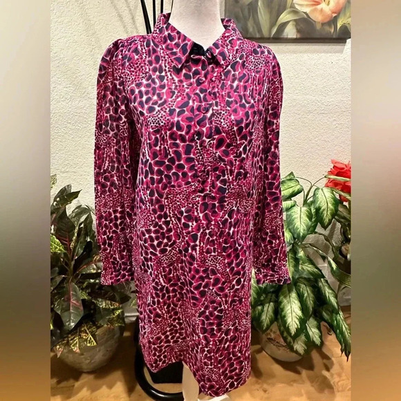Lilly Pulitzer beautiful printed mini dress size 4 - Picture 3 of 12
